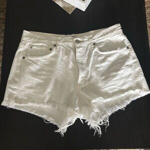 AGOLDE Vintage Parker Denim Cut off Shorts